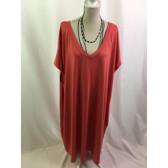 St. John's Bay Active Dress Ultimate Red 4X - Picture 13 of 16